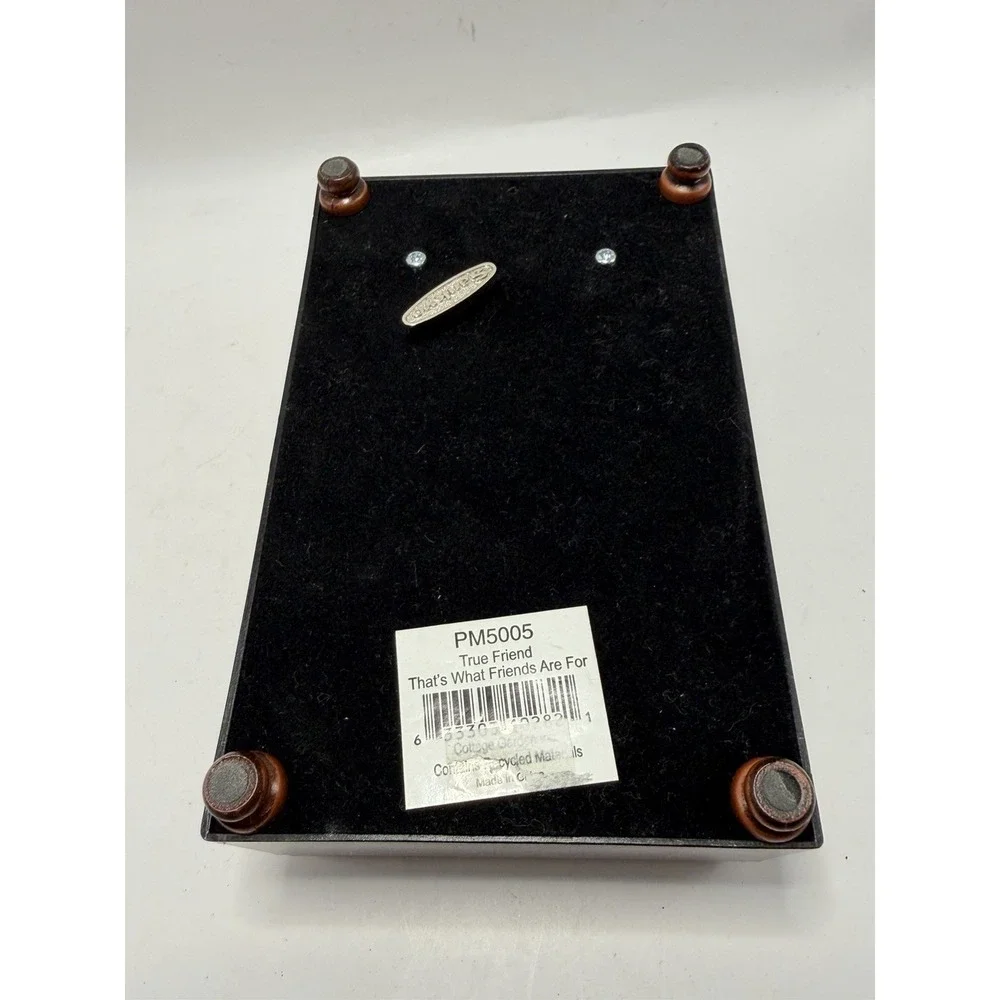 Wooden Music Jewelry Box‎ Glass Lid Sankyo Movement